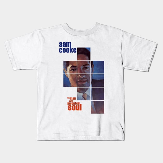 Sam Cooke The Man Who Invented Soul Kids T-Shirt by szymkowski